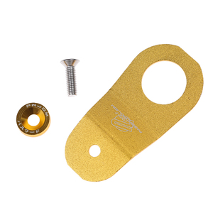 Dynoracing staffa di soggiorno del radiatore dell'auto in alluminio per Honda Civic EK 96-00 staffa di refrigerazione da corsa soggiorno del radiatore dell'auto - Product Image 6