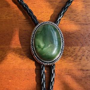 Collier en cuir <span class=keywords><strong>Banjo</strong></span> Frog en stock avec <span class=keywords><strong>micro</strong></span>-insertion de pierre naturelle turquoise, pendentif unisexe, accessoire décontracté pour chemise - Product Image 3