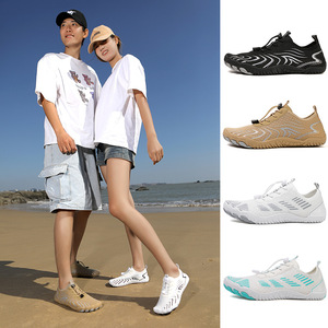 Chaussures d'eau avec empeigne en mesh, semelle en caoutchouc, séchage rapide, unisexe, été, plage, randonnée, natation, trekking - Product Image 3
