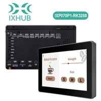 PC tactile Android Ubuntu IXHUB 7 pouces avec haut-parleur PoE 1280*800, ordinateur tactile industriel commercial embarqué tout-en-un
