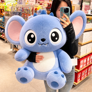 Peluche géante Stitch aux grandes oreilles, jouet pour enfants, très populaire, super douce, doublure en maille, coton PP, grande poupée réconfortante, anniversaire, vente en gros, Lilo - Product Image 1