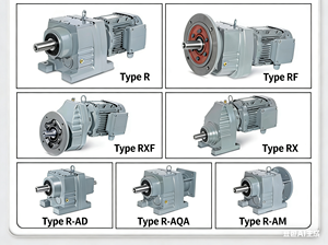 Réducteur hélicoïdal à montage sur pied série R avec rapport 20:1 et arbre creux pour machines industrielles (ODM disponible) - Product Image 4