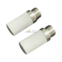 Cartouche filtrante métallique réutilisable et lavable, cartouches filtrantes en titane fritté de 1 μm, résistantes à la haute pression et à la température