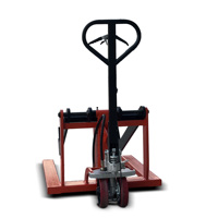 Carrete elevador de bobina de 350kg y 500kg, carro de manejo con certificado CE para manejo de rollos
