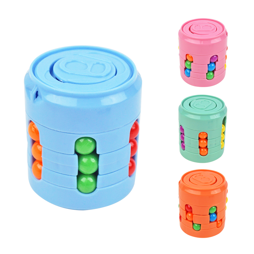 Снятие Стресса волшебный куб Спиннер вращающаяся игрушка-антистресс сенсорная игрушка для подростков и взрослых
