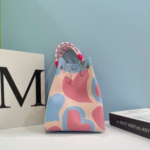 Bolso de punto para mujer, bolso de mano con diseño de dibujos animados, bolso para el día a día - Product Image 4