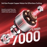 Mini-meuleuse d'angle rechargeable à batterie lithium, petite meuleuse électrique, polisseuse portative à moteur brossé, garantie 1 an