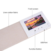 Invito Personalizzato di Alta Qualità, Lussuoso Libro Video con Schermo LCD, Brochure Video per Regali di Nozze