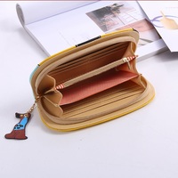 Dompet Anjing Lucu Gaya Korea dengan Ritsleting, Dompet Panjang Fashion, Dompet Wanita