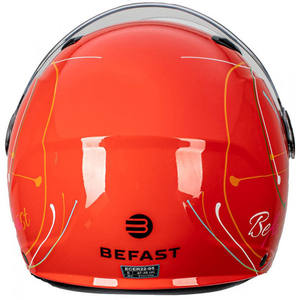 Casco Jet para niño Befast Flipper III Rojo Amarillo Blanco Bleu L - Product Image 4