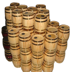 Barril Decorativo <span class=keywords><strong>de</strong></span> Madera <span class=keywords><strong>de</strong></span> Roble para Almacenamiento <span class=keywords><strong>de</strong></span> <span class=keywords><strong>Vino</strong></span> Mini - Product Image 2