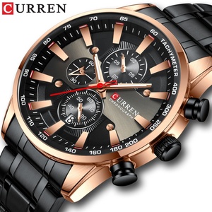 CURREN 8351 Custom Watch OEM Japan Quartz Luxury Male <b>Clock</b> Chronograph Stainless Steel Watch - Product Image 6