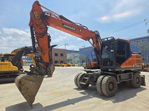 รถขุดล้อยาง 16 ตัน ของแท้จากเกาหลี Doosan DX160 ราคาดีที่สุด รถขุดตีนตะขาบ พร้อมส่ง Doosan DX60 DX225 DX300 พร้อมหัวเจาะ - Product Image 6