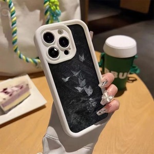 Mô Hình 15Promax Cho Apple Cho <span class=keywords><strong>Iphone</strong></span> 14 Cộng Với TPU Điện Thoại Trường Hợp Thang Ánh Sáng Lạnh Gió Phác Thảo Bướm Thiết Kế 13 Điện Thoại Grip Di Động C - Product Image 3