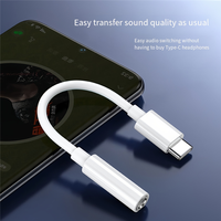 Câble audio Type-C vers jack 3,5 mm pour Samsung iPhone, adaptateur convertisseur audio DAC auxiliaire 8 broches iOS vers prise jack mâle 3,5 mm pour écouteurs