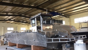 OEM ODM OBM Barge en aluminium de 9 m (30 pieds) conforme aux normes CCS, Embarcadère de débarquement à vendre - Product Image 3