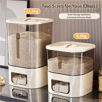 Distributeur de riz et céréales grande capacité pour la maison, seau de rangement hermétique anti-humidité pour cuisine, conteneur de stockage de riz et de grains