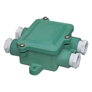 250V 20A Watertight Junction Box Synthetic Resin 794833 3-P 4-GLANDS Marine Supplies