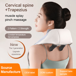 Wireless Portable Strap Neck Massager Shiatsu Kneading Neck & Shoulder Massager Rechargeable Neck & Shoulder Massager - Product Image 2