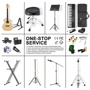 Statif Instrumen Musik MS-34Y, Murah, Portabel, Warna Kuning - Product Image 4