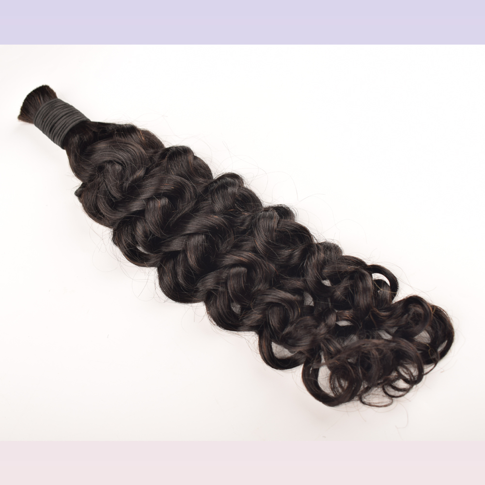 KAMA Double Drawn Italian Curl Hair Without Weft Boho Crochet Braiding Bulk Hair Italian Curls Braids Hair Extensions Wholesale Detail Section 6