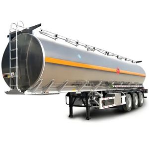 New Dangerous Goods Transport Vehicle Aluminum Alloy Semi-trailer 6x4 Fuel Tank Semi Truck LGBF 30000L Capacity for Ethanol - Product Image 4