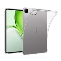 Casing Pelindung Tpu Lembut dengan Sudut Airbag Jernih untuk HonorPad X9b Max, Penutup Tablet Anti Guncangan Seluruh Bodi