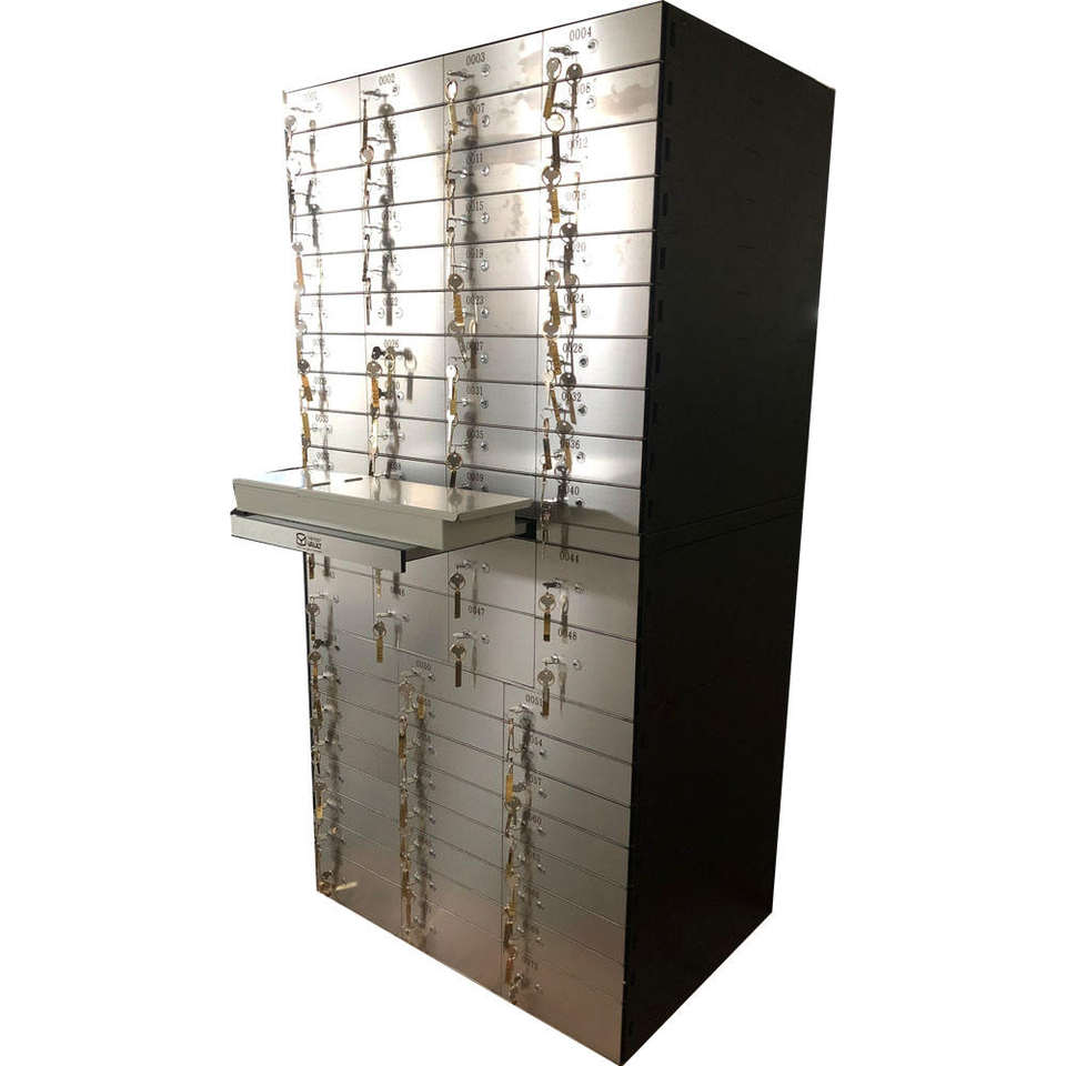 Reliable Fireproof Bank Vault Locker Heavy Steel Construction ...