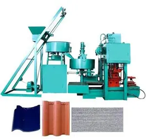 Large African Cement Arched Roofing Tile Machine With High Quality