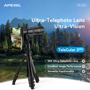 Objectif de téléphone portable APEXEL, télescope monoculaire, objectif d'appareil photo avec clip universel et trépied de haute qualité - Product Image 2