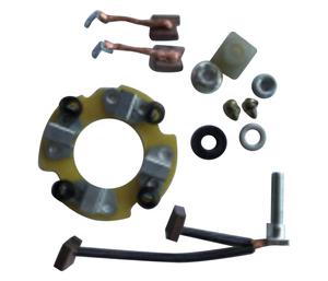 Стартовые детали для мотоцикла по низкой цене, набор угольной щетки с держателем для Bajaj <span class=keywords><strong>RE</strong></span> 225 tuk, запасные части для трехколесных двигателей - Product Image 3