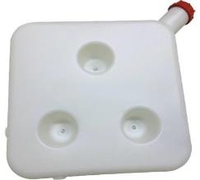 Réservoir de carburant universel en plastique de 10 L pour chauffage au diesel Webasto Eberspacher, pour camping-car, voiture, bateau, pièces automobiles d'extérieur