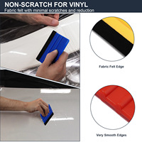 Outil de décapage invisible pour film de protection de voiture, en PP, épaisseur 0,5 mil, rejet UV/IR à 99,9 %, anti-rayures pour carrosserie