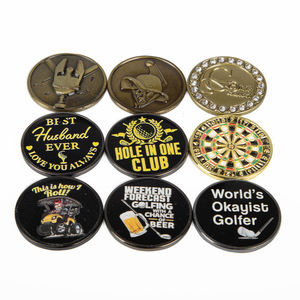 Marqueurs de position de balle de golf multicolores très demandés, marqueurs de balle de golf personnalisés avec clip pour casquette, marqueur magnétique pour casquette de golf - Product Image 6