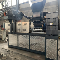 Machine de granulation de plastique usagée, machine de granulation de plastique à refroidissement par air, machine de granulation de plastique PET