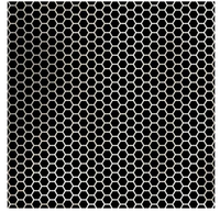 Meilleures ventes : Tôles perforées en acier inoxydable à motif nid d'abeille, mailles rondes et carrées pour applications architecturales