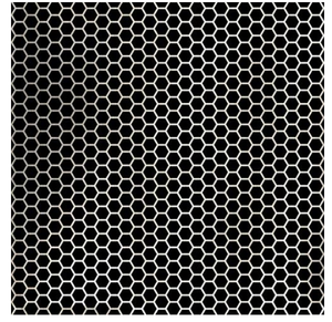 מכירה העליון נירוסטה דבש פלדה חלת דבש פלדה עיצוב אדריכלי ניקוב עגול מרובע - Product Image 2