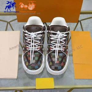 Zapatillas Deportivas TRAINER MAXI de Alta Calidad, Unisex, de Diseño, de Cuero, Casuales, con Cordones, de Lujo, Planas, para Caminar, Correr y Hacer Deporte - Product Image 3