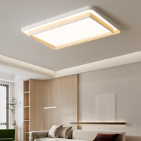 Plafonnier moderne minimaliste en acrylique avec source de lumière LED pour chambre à coucher, salon et couloir