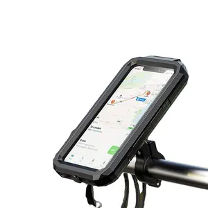 Fietstas Fiets Telefoonhouder Mountainbike Abs + Pc Ipx6 Waterdichte Tas Touchscreen Mobiele Telefoon Stand Smartphone Houder Voor Fiets