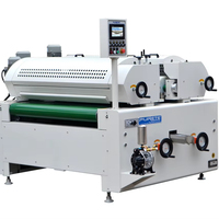 Machine de revêtement par peinture UV et à base d'eau pour panneaux MDF, pour un traitement de surface durable