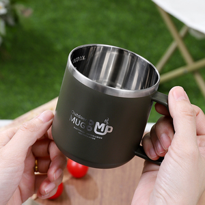 Taza duradera para exteriores, taza de acero inoxidable que retiene el calor, taza suave para bebidas calientes - Product Image 5