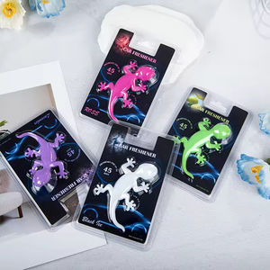 도매 맞춤형 향기 다채로운 도마뱀 모양 공기 청정기 오래 지속되는 자동차 공기 배출구 청정제 - Product Image 5