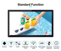 En Yeni Özel OEM İç Mekan Dijital Tabela 32 İnç Android LCD Reklam Ekranı (Otel İçin)