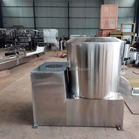 Ligne de production de nouilles de maïs multifonctionnelle commerciale à moteur en acier inoxydable 304
