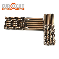 Foret en acier rapide HSS au cobalt EUROCUT 1/2 pouce M35 pour usage industriel