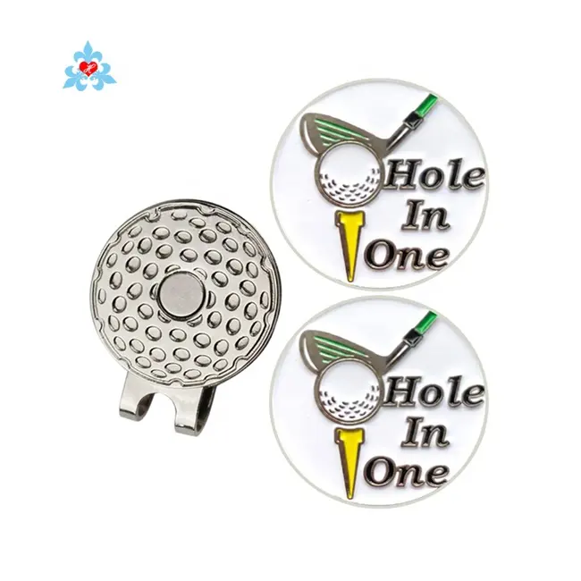 Promotional Gifts Bulk Blank Golf Accessories Custom Golf Cap Clips magnetic golf hat clip