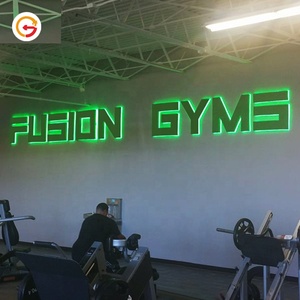 JAGUARSIGN Manufacturer Custom Company 3D Logo Led Hotel Custom Logo Signage Retroiluminadas <strong>Reception</strong> <strong>Sign</strong> - Product Image 5