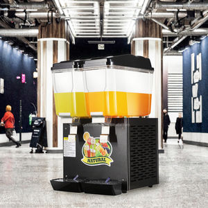 Distributeur de boissons en acier inoxydable de qualité alimentaire de grande capacité pour usage commercial, machine à réfrigération électrique à 1/2/3 réservoirs - Product Image 3