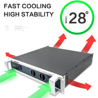Amplificateur de Puissance Professionnel P5000S Classe H 1000W*2 Canaux Hi-Fi Scène de Puissance Son Master Standard